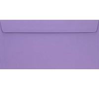 Netuno 25 Long Purple envelopes DL 110 x 220 mm 4.33 x 8.66 in 90gsm Burano Violet Invitation Envelope Elegant Colourful envelopes for Weddings Christmas Birthdays Greeting Cards Postcards