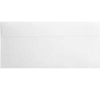 Netuno 25 Ribbed White envelopes DL 110 x 220 mm 4.33 x 8.66 in 120gsm Design Laid Envelope Elegant Textured envelopes for Letters Weddings Christmas Birthdays Greeting Cards Postcards Invitations