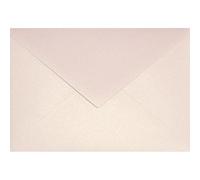 Netuno 25 Rose Gold Pearl envelopes C6 114 x 162 mm 4.5 x 6.4 in 120gsm Aster Metallic Candy Pink Gold Pearlescent Invitation Envelope Shimmer envelopes for Wedding Invitations Postcards Letters