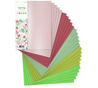 Netuno 25 sheets of spring-themed creative paper A4 210 x 297 mm 8.3 x 11.7 in 100-170gsm set of 5 assorted colours for scrapbooking arts and crafts coloured cardstock Easter invitations greeting card