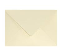 Netuno 25 Vanilla Pearl envelopes B6 125 x 175 mm 4.9 x 6.9 in 120gsm Aster Metallic Gold Ivory Pearlescent Invitation Envelope Shimmer envelopes for Greeting Cards Wedding Invitations Postcards