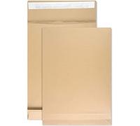 Netuno 250 Brown Gusset envelopes E4 280 × 400 mm 11 x 15.75 in 150gsm Expandable envelopes mailing Envelope Gusset Pockets mailers for Shipping documents Books Magazines Photos