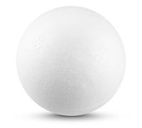 Netuno 5 white polystyrene balls 12 cm 4.72 in foam craft spheres DIY Christmas ornaments handmade decorations