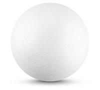 Netuno 5 white polystyrene balls 15 cm 5.91 in foam craft spheres DIY Christmas ornaments handmade decorations