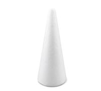 Netuno 5 White polystyrene Cones 15 cm (5.91 in) Foam Crafts Modeling Decoration DIY Art Projects handicrafts