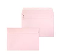 Netuno 50 Large Pastel Pink envelopes C5 162 x 229 mm 6.4 x 9 in 120gsm Coloured Invitation Envelope Elegant envelopes for A5 Letters Wedding Invitations Greeting Cards documents Postcards