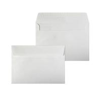 Netuno 50 Large Snow White Pearl envelopes C5 162 x 229 mm 6.4 x 9 in 125gsm Pearlescent Invitation Envelope Large Shimmer envelopes for A5 Letters Wedding Invitations Greeting Cards documents