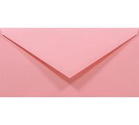 Netuno 50 Pink Coloured envelopes DL 110 x 220 mm 4.33 x 8.66 in 80gsm Rainbow Decorative Envelope Colourful Long envelopes for Letters Flyers Business Cards Birthdays Weddings
