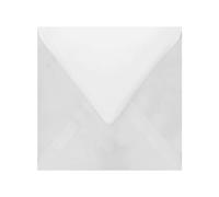 Netuno 50 Square White envelopes 155 x 155 mm 6.1 x 6.1 in 100gsm Office Envelope Business envelopes Elegant Envelope for Letters Wedding Invitations Baptism First Communion Greeting Cards documents