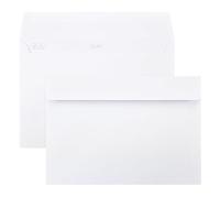 Netuno 500 Large White envelopes C5 162 x 229 mm 6.4 x 9 in 120gsm Olin White Invitation Envelope Elegant envelopes for A5 Letters Wedding Invitations Anniversaries brochures Business Correspondence