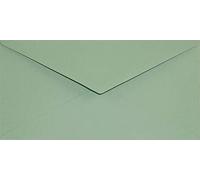 Netuno 500 Long Green envelopes DL 110 x 220 mm 4.33 x 8.66 in 120gsm Keaykolour Matcha Tea Elegant Invitation Envelope Colourful Recycled envelopes for Letters Flyers Business Cards Weddings
