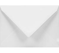 Netuno 500 White envelopes C6 114 x 162 mm 4.5 x 6.4 in 120gsm Aster Smooth White Elegant Printable envelopes for Wedding Invitations Birthday Cards Greeting Cards Christmas Business mailing