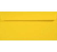 Netuno DL Envelopes Yellow DIN Long 110 x 220 mm 120 g Creative Sun Envelopes Wedding Birthday Christening Christmas Easter Envelopes Invitation Cards Recycled Eco Envelopes Pack of 25
