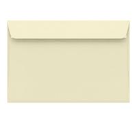 Netuno Lessebo Smooth Ivory Envelopes 14 x 20.8 cm 100 g Pack of 500 Peel and Seal Letter Envelopes Elegant for Invitations Birthday Cards Greeting Cards
