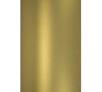 Netuno Majestic Real Gold Glossy Card DIN A5 210 x 148 mm 250 g Pearlescent Card Effect Card Metallic Elegant for Wedding Cards Invitation Cards 50 Sheets
