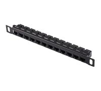Network 12 Port Patch Panel Unshielded Fixed Integrated Management
