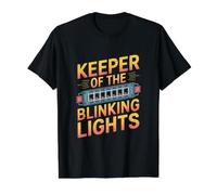 Network Administrator - Keeping of The Blinking Lights Value Graphic T-Shirt, Men, Black, XL