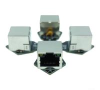 Network Analysis Tool for Ethernet Traffic - Passive Packet Sniffer for IPTV & LAN Monitoring - 10/100Mbps Dual Port Device - Compact 12x8x2cm(Metal Casing)