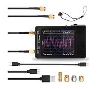 Network Analyzer, Vector Network Analyzer 50KHz-900MHz Digital Display Touching Screen Shortwave MF HF VHF UHF Antenna Analyzer Standing Wave