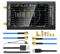 Network Analyzer, VNA-F V2 Vector Network Analyzer 50KHz-3GHz Antenna Analyzer HF VHF UHF VNA with 5000MAh-Measuring S Parameters
