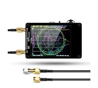 Network Analyzer, VNA-H Portable Digital Vector Network 50KHz-900MHz MF HF VHF UHF Antenna Analyzer Built-in Battery