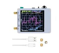 Network Analyzer, VNA Vector Network Analyzer 50KHz-900MHz Digital Touching Screen Shortwave MF HF VHF UHF Antenna Analyzer Standing Wave