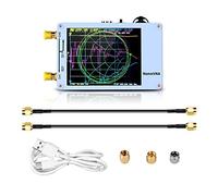 Network Analyzer, VNA Vector Network Analyzer 50KHz-900MHz Digital Touching Screen Shortwave MF HF VHF UHF Antenna Analyzer Standing Wave