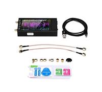 Network Analyzer, VNA VNA-F HF VHF UHF Vector Network Antenna Analyzer + 4.3 Inch IPS LCD + Metal Case V3.1 Version Measuring S Parameters, Voltage Standing Wave Ratio, Phase, Delay, Smith Chart