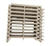 Network Cable Clip for Cabinets | fits aluminum bridge, tray, durable pp material, easy snap attachment