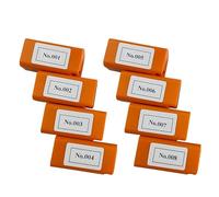 Network Cable Tester Box,Host/Test Box Fault Location, Short Circuit Test,Working Remote Kits NO.1 to 8 for RJ45,Cat5,Cat6,5E,6E for CCTV Camera Tester