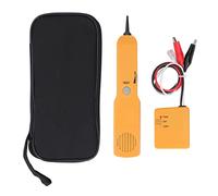 Network Cable Tester for Continuity Checking and Fault Distance Location - Multifunctional Ethernet LAN Telephone Line Finder Compatible with RJ11 - Impact Resistant ABS Housing