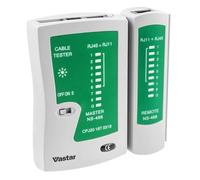 Network Cable Tester for RJ45 Cat5 Cat6, Ethernet Cable Tester for RJ11 Telephone Cable, Cable Fault Detection, Crimp Tool Users for IT Technicians & DIY Installers