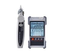Network Cable Tester LCD Display Analogs Tracing Digital Search POE Test Cable Pairing Mapping Length Wiremap Checker Multimeter(ET616)