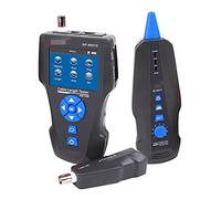 Network Cable Tester Multifunctional LAN Cable Tester Check PING, POE Cross Talk Functions Measure Network Cable Length Line Finder Home Repair