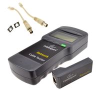 Network Cable Tester RJ45 RJ11/RJ12 BNC Cables Distance/Wiring/Shorts