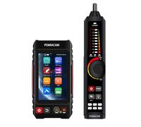 Network Cable Tester, UTP Cable Tester, Ethernet Cable Tracker, 4 Inch IPS Touch Screen VFL OPM DMM TDR, Level Meter, POE++ Detection, RJ45 TDR, Cable Length Supports Network Tools LT-600T