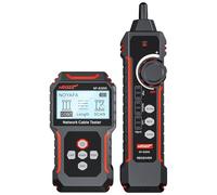 Network Cable Tester with POE, Wire Tracer with Cable Length Test, Port Flashing, NCV for Network Cable, Support Type-C Charging (NF-8209S)
