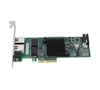 Network Card,PCI-E X4 Rj45 10/100/1000Mbps Gigabit Dual Port Electric Port Network Adapter,for Windows,for Lnux, for FreeBSD, for VMware ESXI
