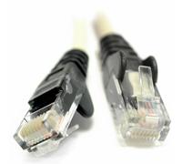 kenable Network Cat5e CCA Crossover Cable RJ45 to RJ45 Connect Two PCs Together Grey 1m