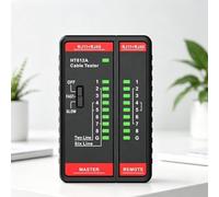 Network Ethernet Cable Tester, Supporting LAN CAT5E CAT6 CAT6A CAT7 And RJ11, For Comprehensive Wiring Fault Analysis
