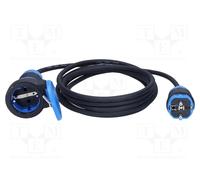 Network Extension Cable; H07RN-F; 3G1.5mm²; 10m; Rubber 62320
