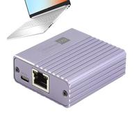 Network Splitter | Either Network Splitter 1-to-4 - Low-Latency Gigabit Router Adapter Plug-And-Play for Dormitory Home TV Box Study Room Laptop Living Room