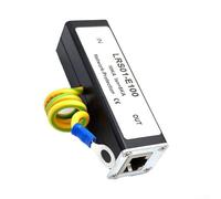 Network Surge Protector for POE Equipment, Single Channel Protection for RJ45, Blocks Voltage Spikes to Protect Devices