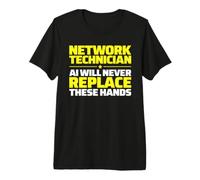 Network Technician Never Replace Premium T-Shirt
