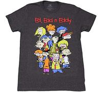 Network Throwback 90S Ed EDD N Eddy Anime Black T-Shirt Printed Tee Graphic Top for Men Shirt XL