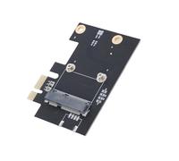 Networking Card Converters Half PCIE To Standard PCIExpress 1X Adapter For Half PCIE Wifi Adapter