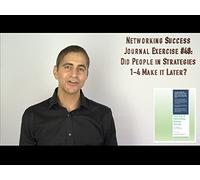 Networking Journal Exercise #48: Did People in Strategies 1-4 Make it Later?