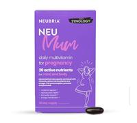 NEUBRIA Neu Mum Pregnancy Vitamins for Woman - Prenatal & Postnatal Multivitamins with Omega 3 (DHA & EPA), Folic Acid 400mcg, Iron & Vitamin D - Conception & Breastfeeding Supplement - 30 Softgels