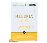 NEUBRIA Shine Mood Complex - Multivitamin for Adults with Ashwagandha, Rhodiola, Turmeric, Saffron, B Complex, Magnesium & Zinc - Potent Supplement for Daily Wellness - 30 Capsules