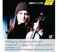 Mozart / Neudauer / - VLN Cons 1-5 & Other Works for Orch [New CD]